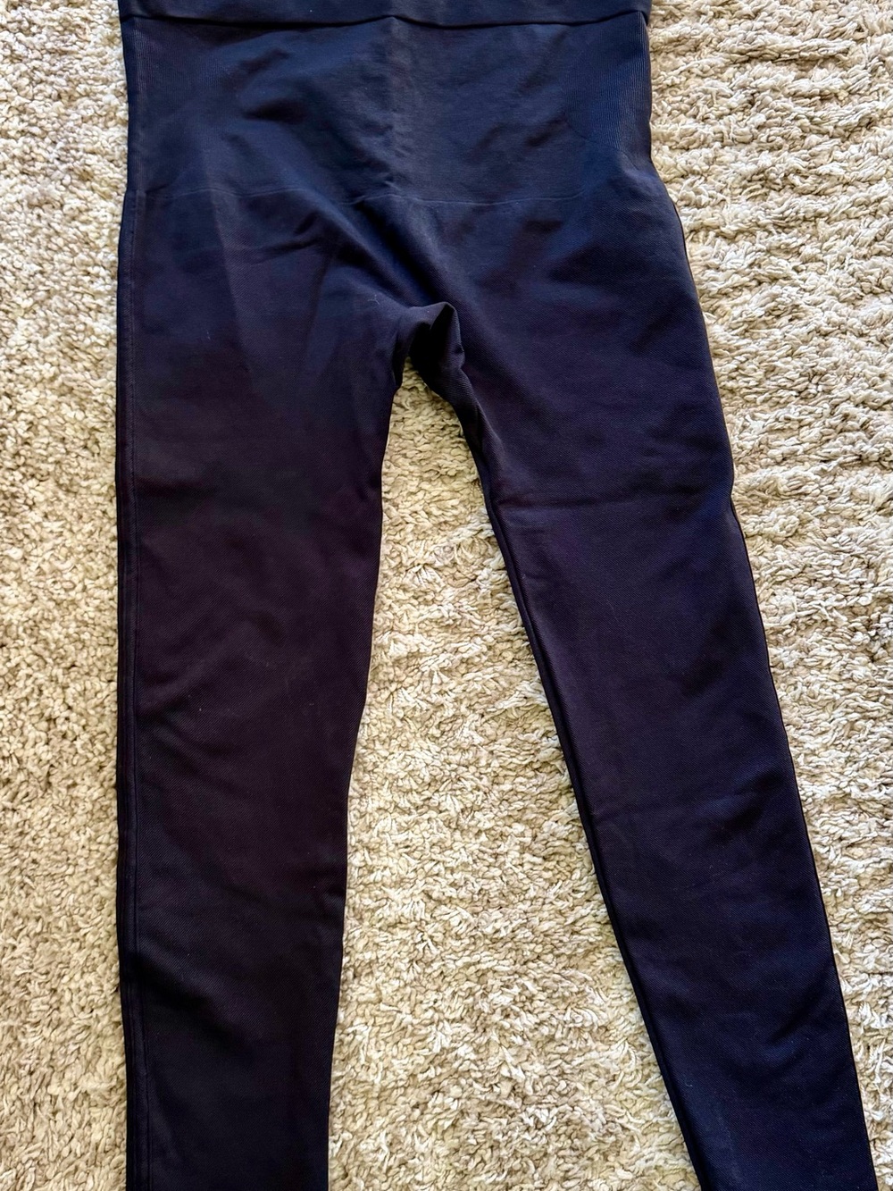Shapermint Black High-Waist Active Leggings